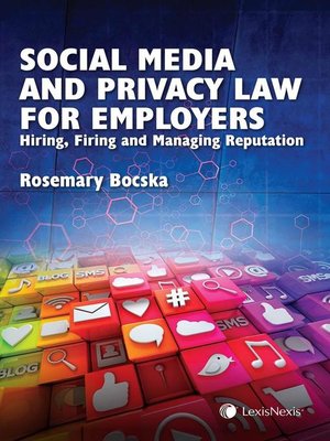 cover image of Social Media and Privacy Law for Employers